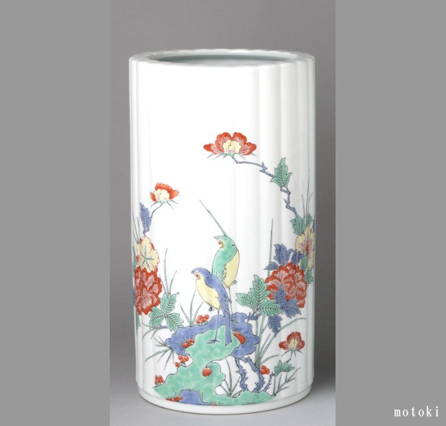 有田焼 牡丹花鳥 傘立て : 有田焼や 心器 - 通販 - Yahoo!ショッピング