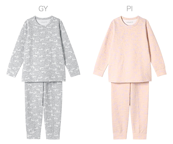 ワコール　ツモリチサトスリープ　パジャマ　Lサイズ　UDW455 GY UDW455】M・Lサイズ ワコール Wacoal ツモリチサトスリープ パジャマ