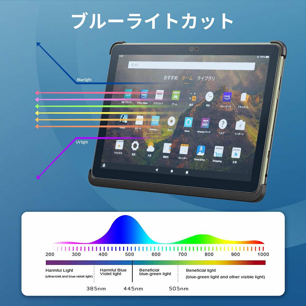 Fire HD 10 / Plus 第13世代 第11世代 タブレット 2023 2021 向けの