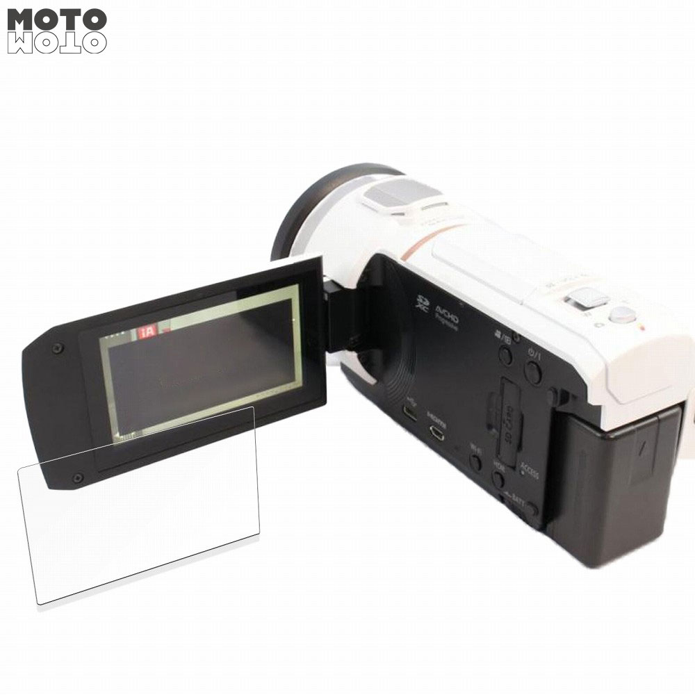 Panasonic HC-VX1M 向けの ブルーライトカット フィルム 光沢仕様 保護 フィルム｜motomoto