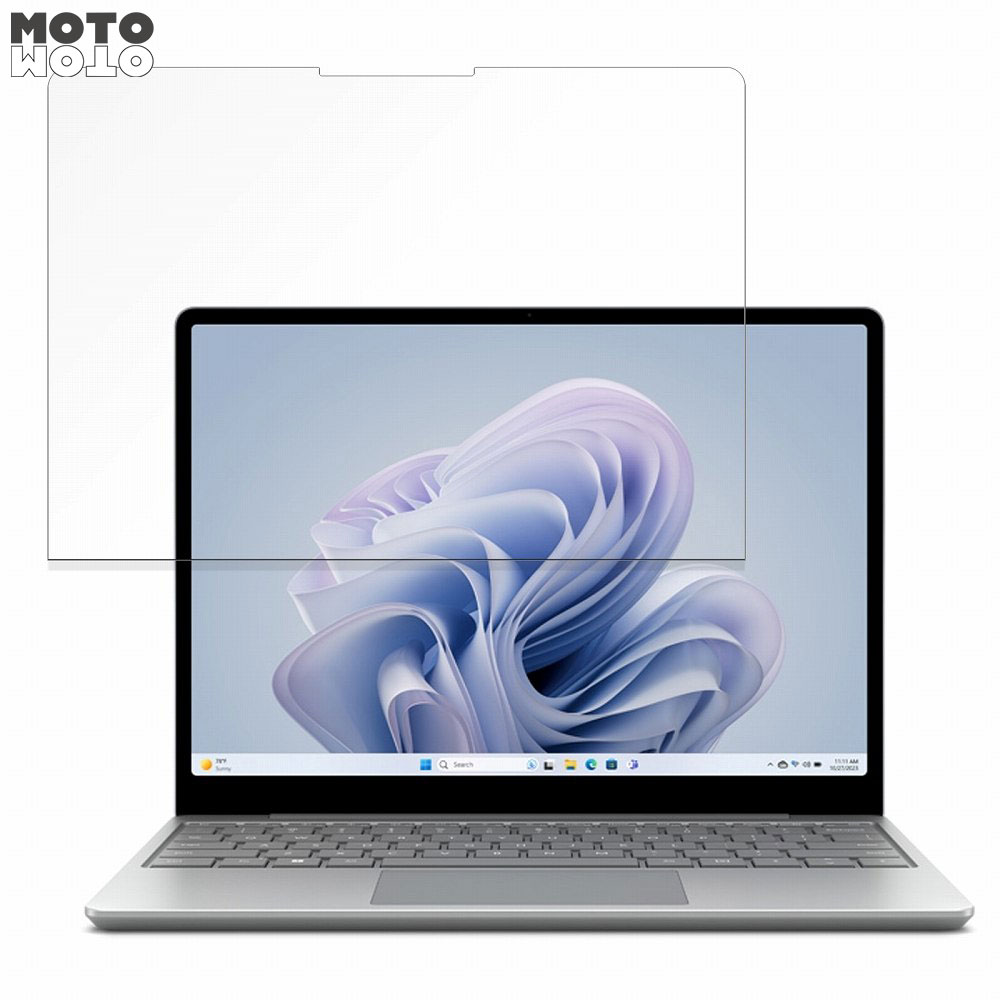 Microsoft Surface Laptop Go 3 向けの フィルム 光沢仕様 ブルーライトカット 保護 フィルム 日本製｜motomoto