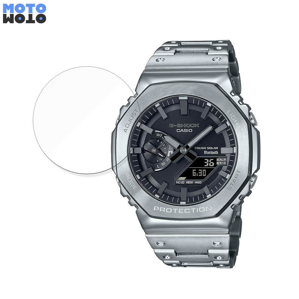 モットモット CASIO G-SHOCK GA-2100シリーズ 向けの フィルム 曲面