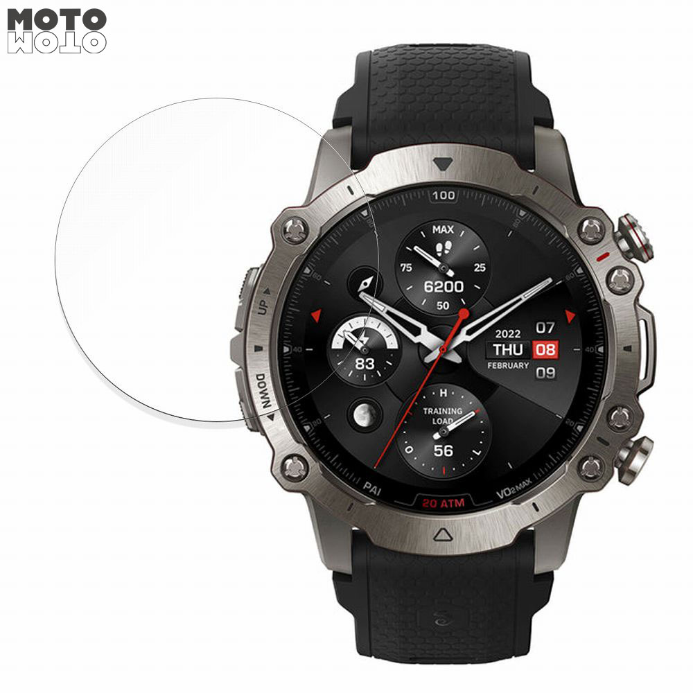 Amazfit Falcon 向けの フィルム 9H高硬度 光沢仕様 保護フィルム 日本 