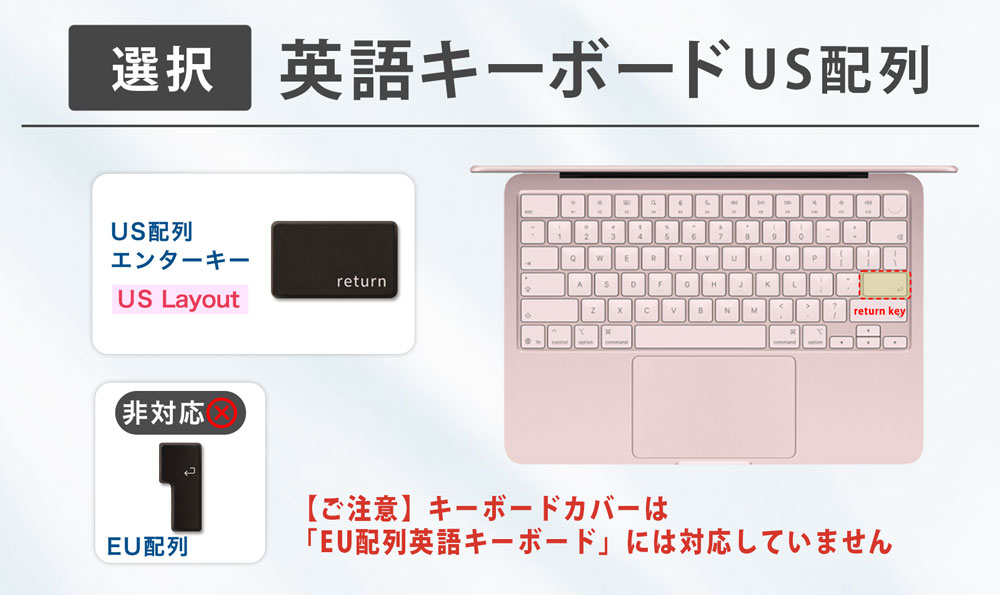 モットモット MacBook Neo Air Pro キーボードカバー 日本語JIS配列