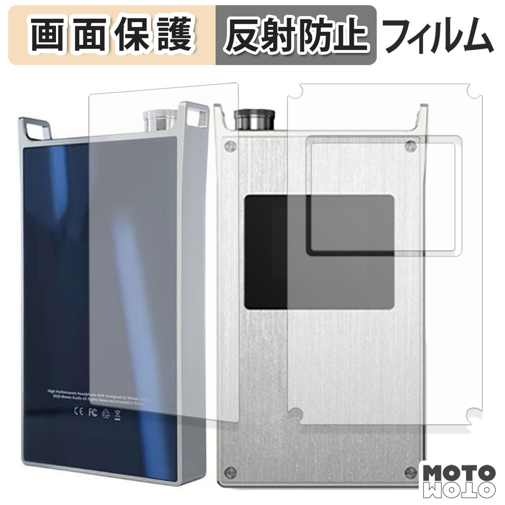iBasso Audio PB6 MACAW ( 表面 / 背面 ) フィルム アンチグレア 保護