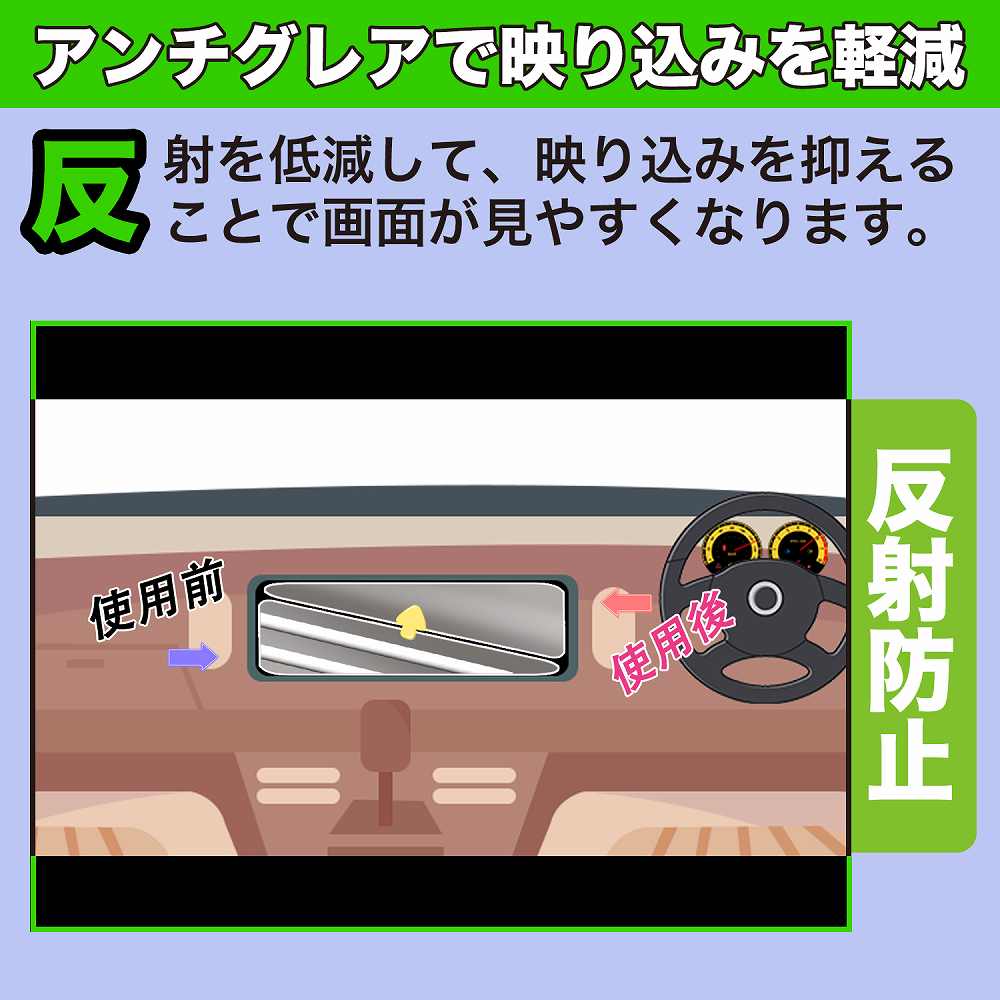 モットモット OTTOCAST ScreenAI 保護フィルム 高硬度 アンチグレア