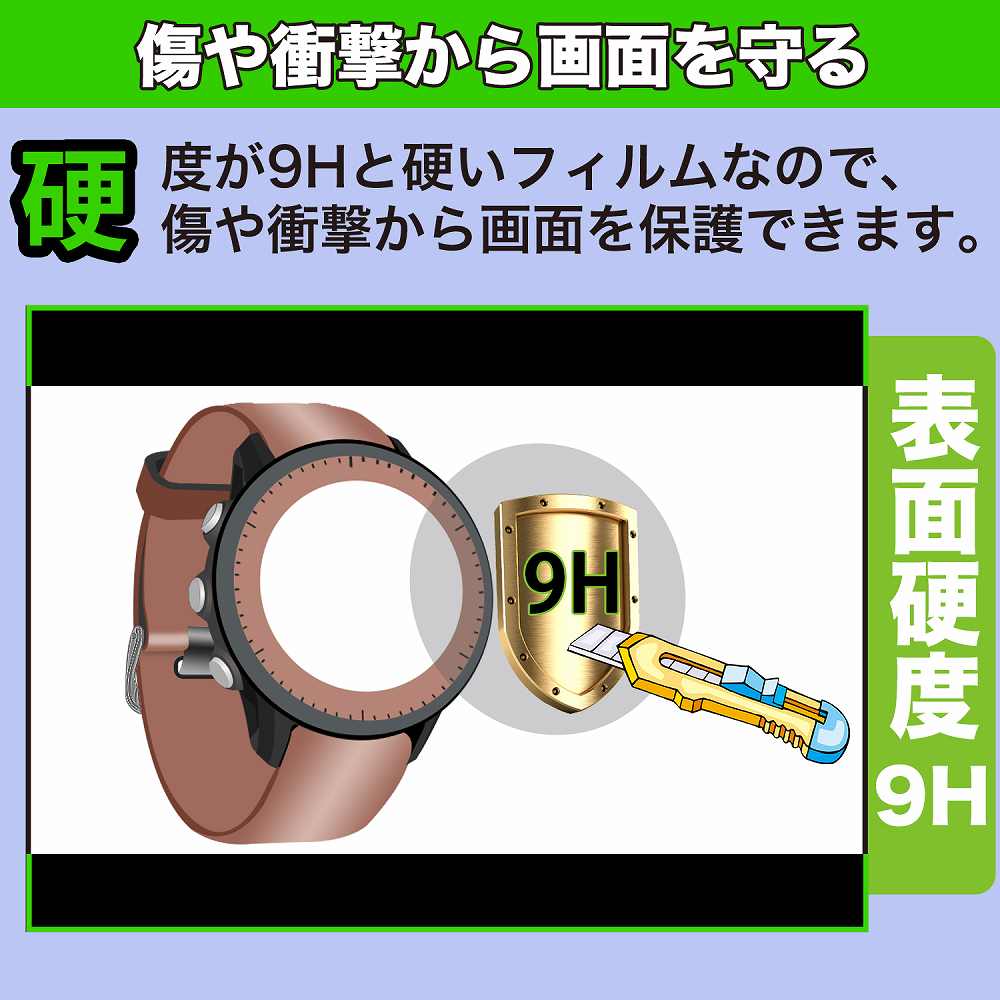 Voice Caddie ( ボイスキャディ ) T11 PRO 向けの フィルム 9H高硬度
