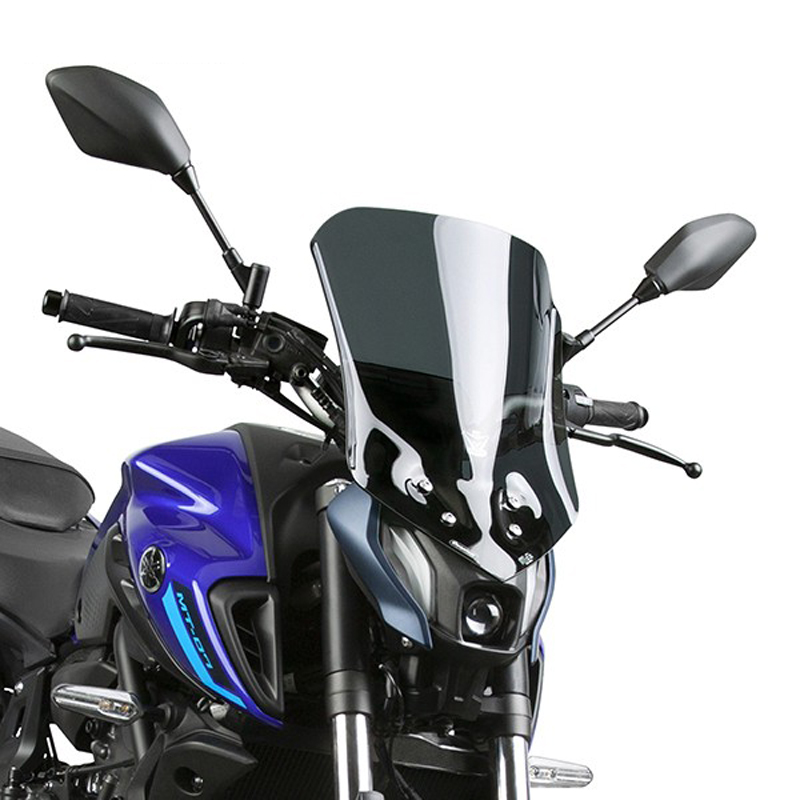 ヤマハ MT-07 VStream ロー ウィンドシールド ダークスモーク ナショナルサイクル