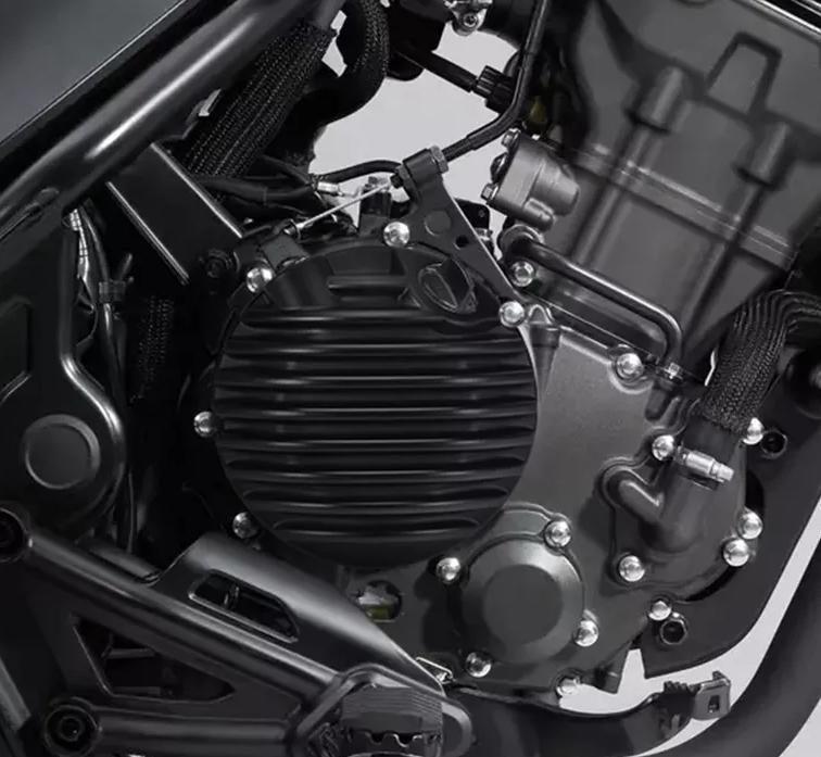 レブル250向け　エンジンカバー&アンダーカバー改良モデル新品未使用 レブル250/300 2020- エンジンカバー ブラック : モトパーツ バイク