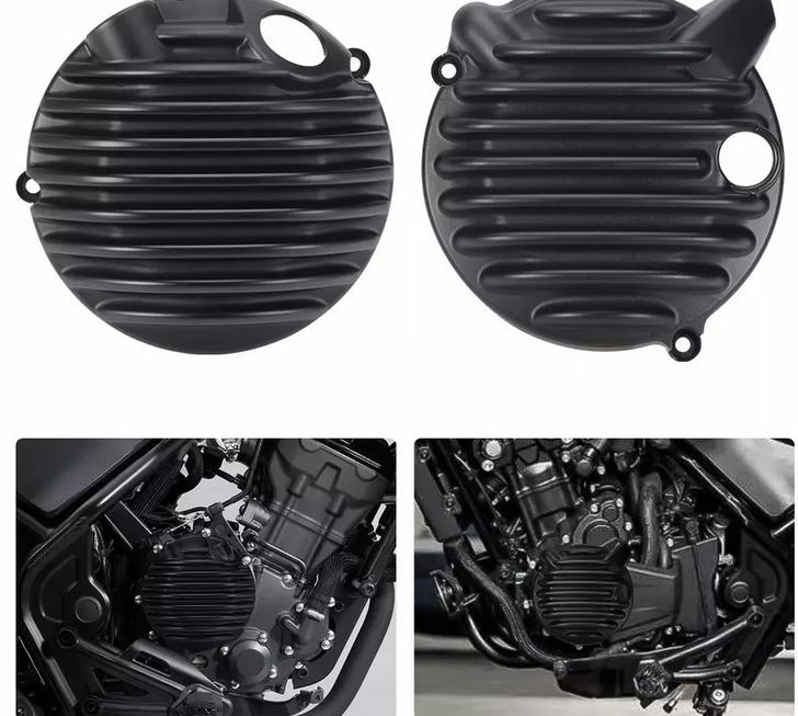 レブル250/300 2020- エンジンカバー ブラック : モトパーツ バイク