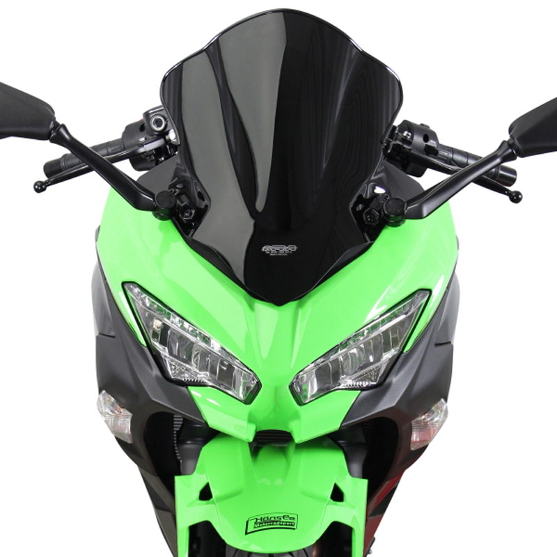 MRAスクリーン レーシング ブラック Ninja250 ニンジャ250 カワサキ ニンジャ 250/400 レーシングスクリーン(ブラック) MRA