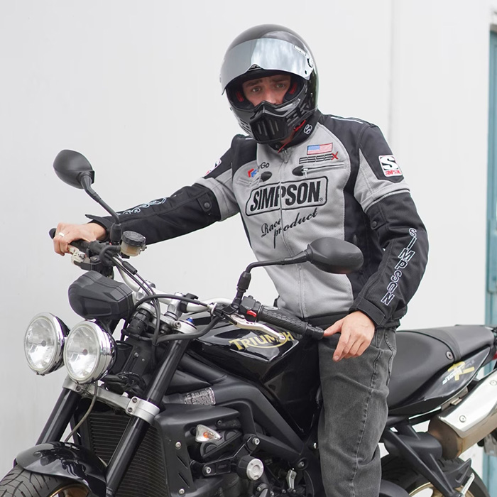 MOTOパーツ情報館 - シンプソン2025SS春夏ライダーズジャケット｜Yahoo