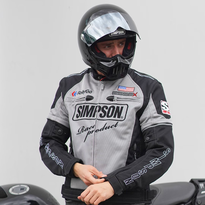 MOTOパーツ情報館 - シンプソン2025SS春夏ライダーズジャケット｜Yahoo