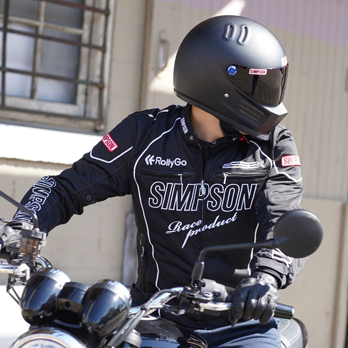 MOTOパーツ情報館 - シンプソン2025SS春夏ライダーズジャケット｜Yahoo