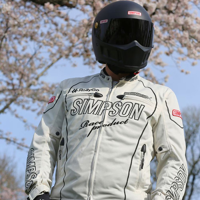 MOTOパーツ情報館 - シンプソン2025SS春夏ライダーズジャケット｜Yahoo