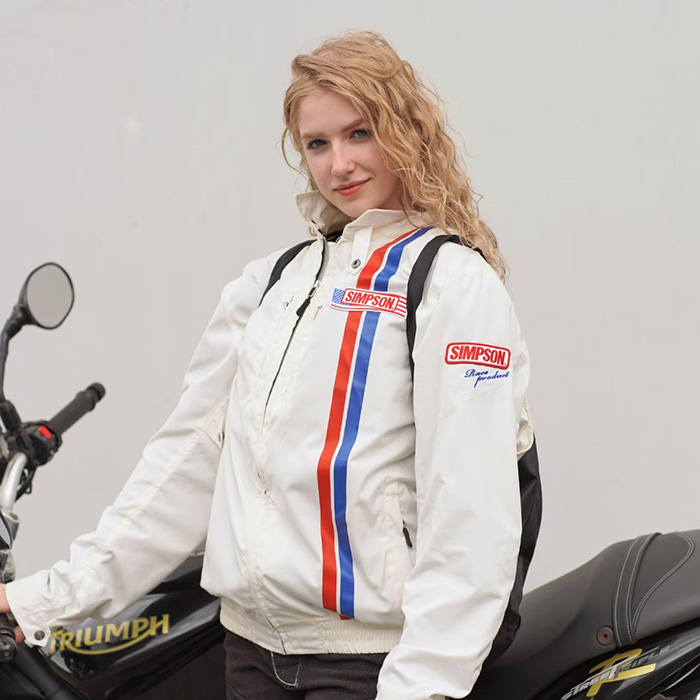 MOTOパーツ情報館 - シンプソン2025SS春夏ライダーズジャケット｜Yahoo