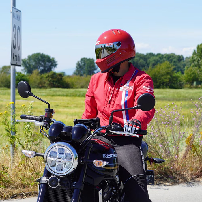 MOTOパーツ情報館 - シンプソン2025SS春夏ライダーズジャケット｜Yahoo