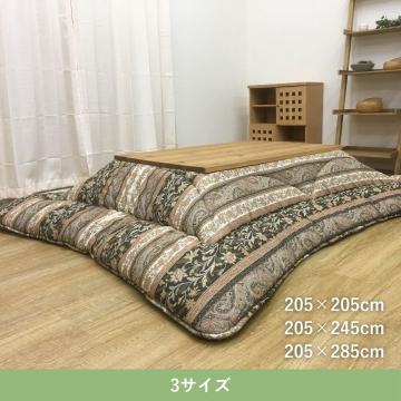 こたつ こたつ厚掛 掛 ロマーノ 205×205cm_3
