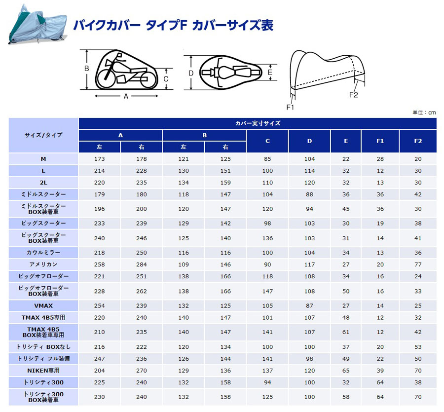 最安値に挑戦ワイズギア（ヤマハ）バイクカバー Fタイプ（2022