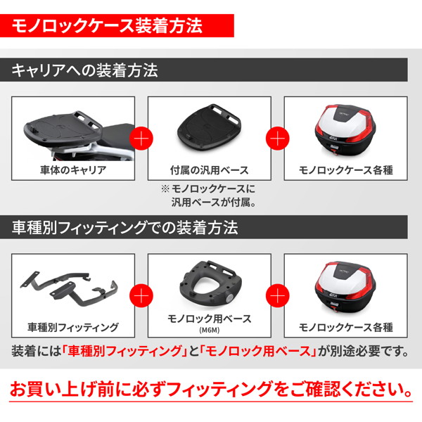 返品 NOLAN GIVI(ジビ) 32540 バイク用 リアボックス 29L モノロック