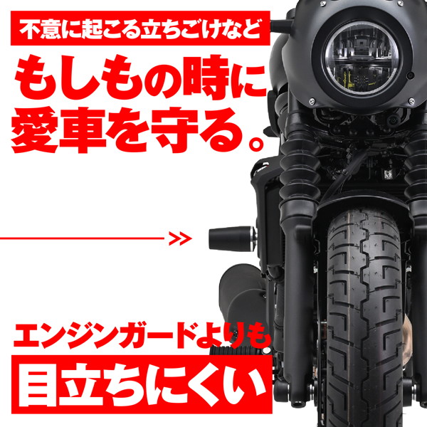 デイトナ DAYTONA バイク用 エンジンプロテクター エンジンプロテクター車種別キット ZEPHYR400 χ (ALL) 79948