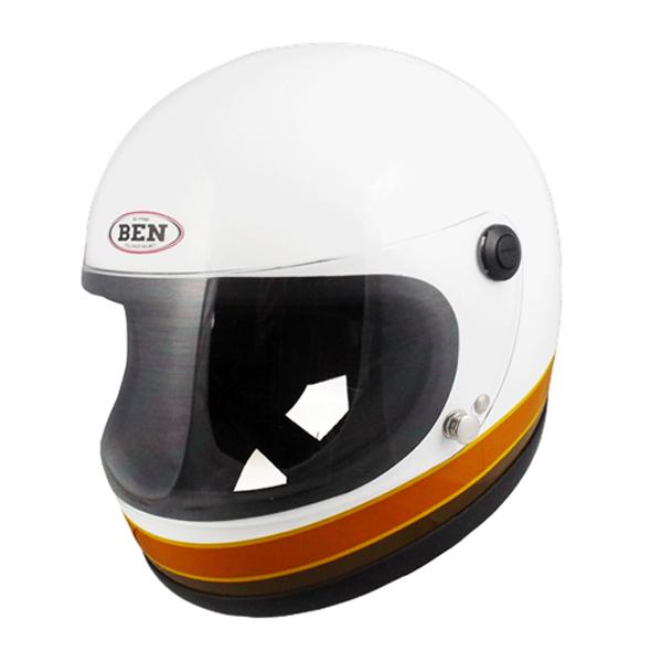 TNK工業 スピードピット B-60 NEO DESIGN（デザインカラー）ビンテージ フルフェイスヘルメット BEN’60｜motostyle｜04