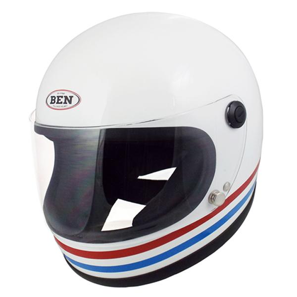 TNK工業 スピードピット B-60 NEO DESIGN（デザインカラー）ビンテージ フルフェイスヘルメット BEN’60｜motostyle｜03