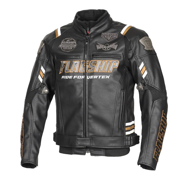 最安 フラッグシップ（FLAGSHIP） FJ-W202G レザー PU バーテックス バイクウェア・装備