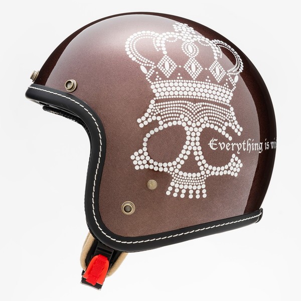 Marushin（マルシン） CROWN SKULL クラウンスカル スモールジェットヘルメット MCJ2