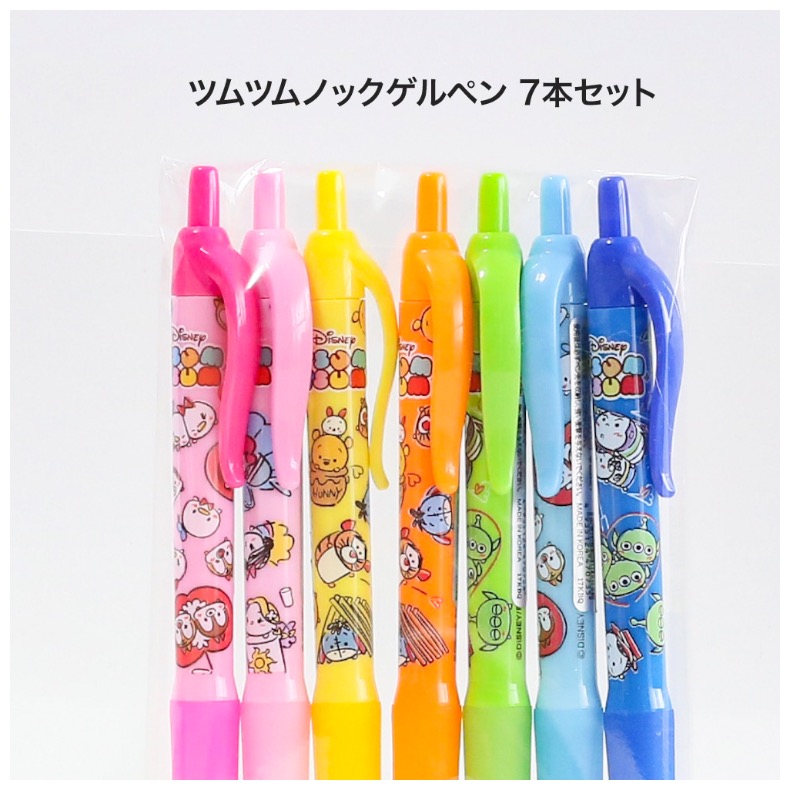 Disney（ディズニー） ゲルペン セット 小学生 ツムツムノックゲルペン
