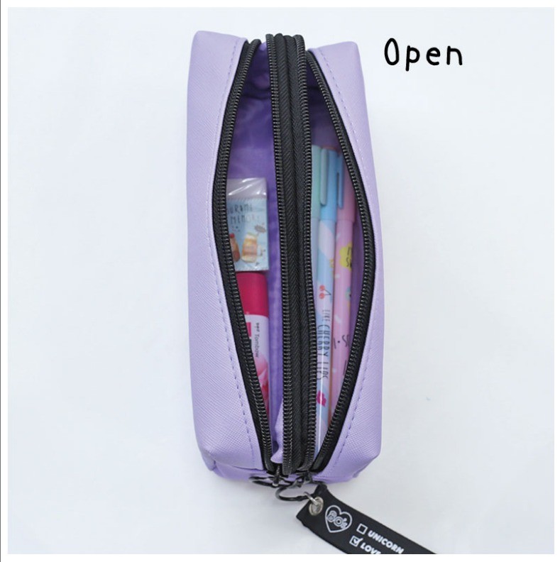 筆箱 中学生 ユニコーンツインファスナーペンケース 韓国 小学生 大容量 可愛い 女の子 子供 小学生 ふでばこ 文房具 おしゃれ 女子 誕生日プレゼント 人気 Pen ジュニア バッグの店 プリーズ 通販 Yahoo ショッピング