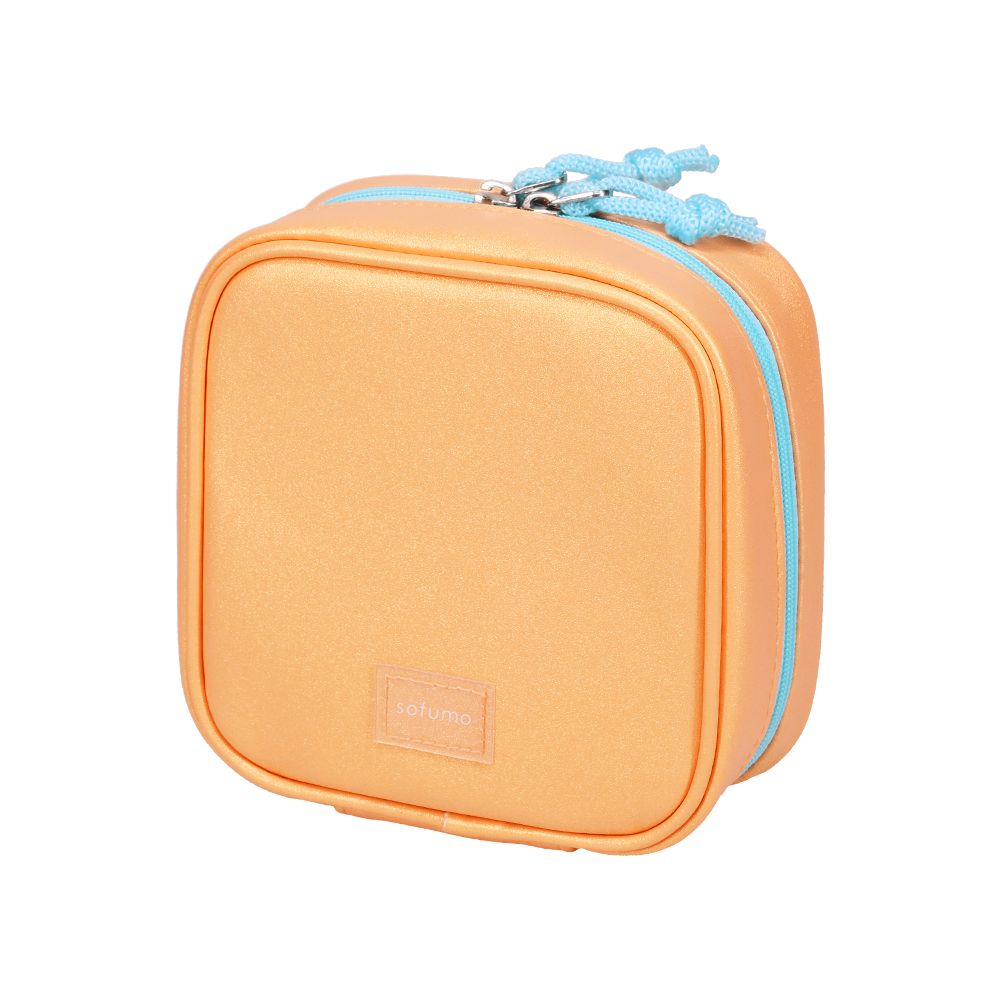 mishka（ミシカ）目デザインの円形ポーチ MOTTERU (モッテル) sofumo mashikaku pouch(マシカクポーチ) 収納