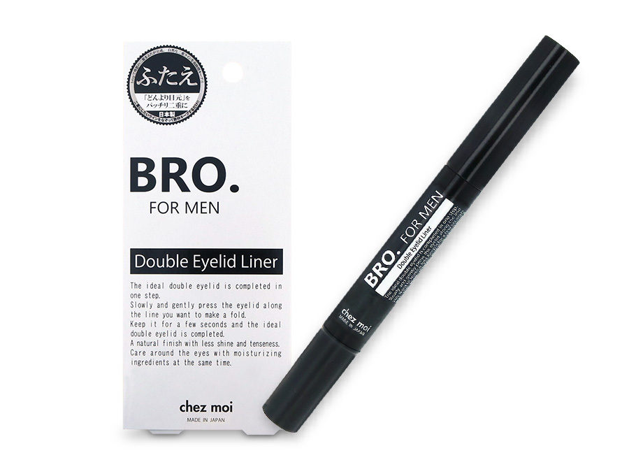 メンズコスメ 二重 癖付け BRO.FOR MEN Double Eyelid Liner ダブルアイリッドライナー まぶた アイプチ 二重瞼 二重癖づけ  :55382:CHEZMOI シェモア - 通販 - Yahoo!ショッピング