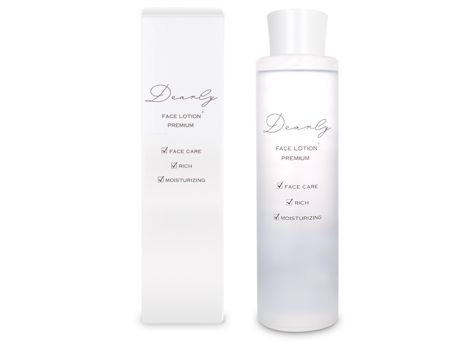 プレゼント付き 化粧水 ローション DEARLY FACE PREMIUM LOTION ＋ 