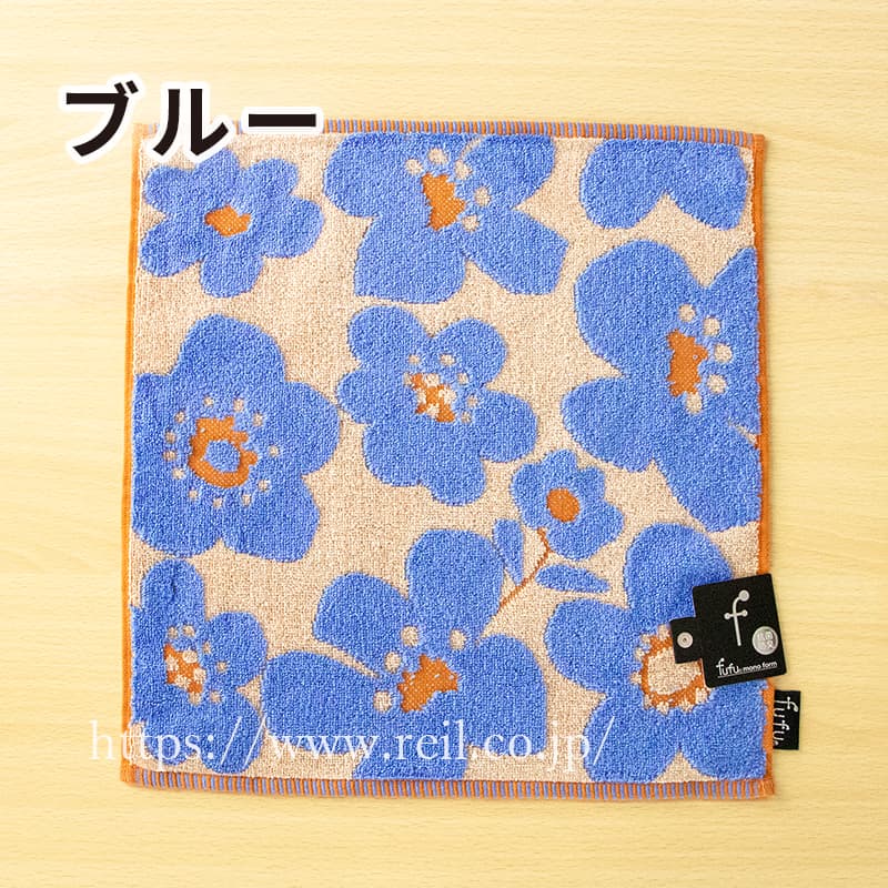 maffon＆レースパッチ×fuwaraパンダ＊パッチタオル＊38.5×21cm 4枚までゆうパケット(350円)対応 ウォッシュタオル 抗菌防臭 花柄 無