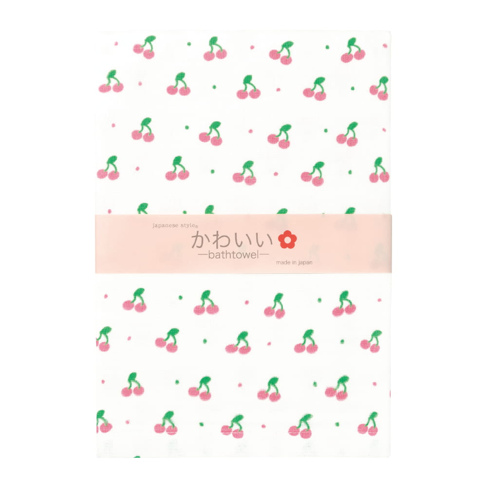 sheshe シェシェ バスタオル 69 x 151cm ピンク 日本製 6柄セット＞日本製 ガーゼ フェイスタオル プチ柄:タオル直販店