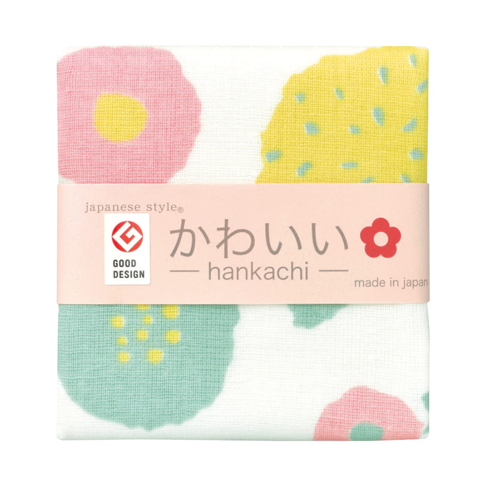 8枚までゆうパケット(350円)対応 ハンカチタオル 約30x30cm 片面ガーゼ