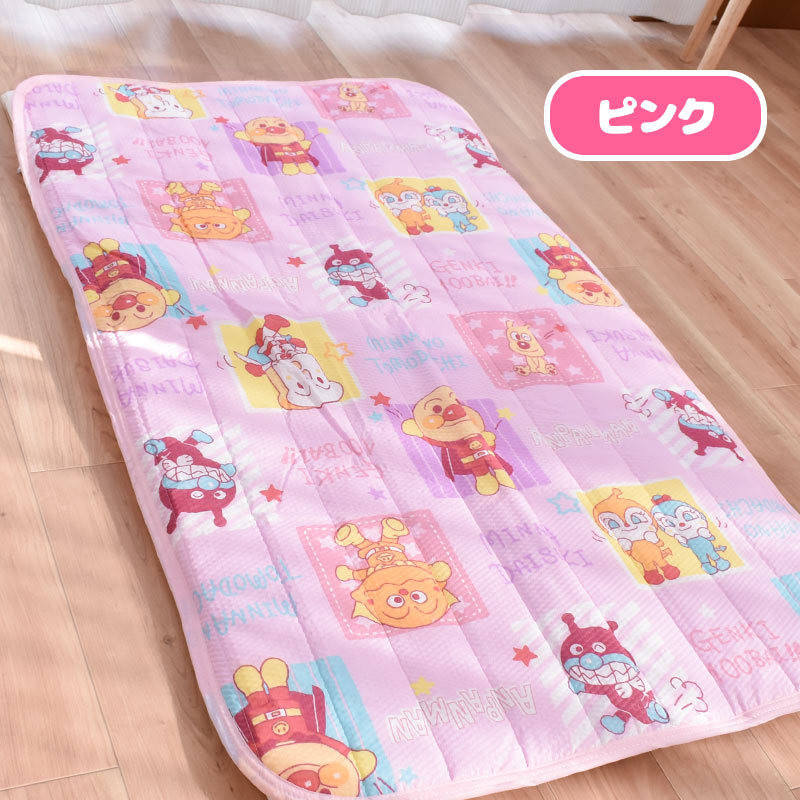 ベビー敷きパッド アンパンマン お昼寝 敷パッド 70 120cm ぽこぽこリップル 洗えるパットシーツ 春 夏 bc 10333 こだわり安眠館 ヤフー店 通販 yahoo ショッピング