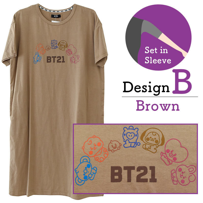 TATA BT21 パジャマ　Tシャツ　Hunt Hunt × BT21 BT21パジャマフェスタ | GOO！KOREA
