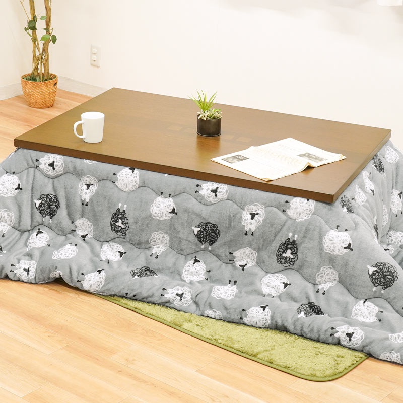 こたつ布団 長方形 185×235cm シンサレート入り 暖かフランネル 