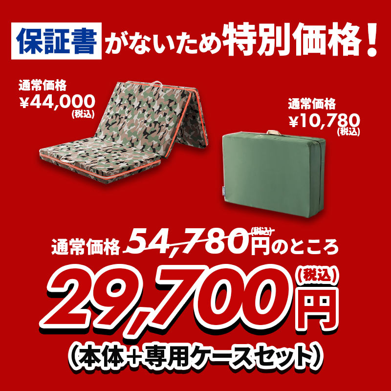 【新品未使用未開封】マニフレックス キャンプウィング＋専用ケースセット magniflex マニフレックス キャンプウィング＋専用ケース セット セミ