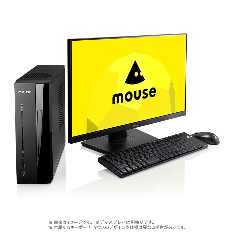 デスクトップ パソコン 新品 Office付き mouse SH-I5U01 スリム Windows 11 Core i5 14400 16GB メモリ 500GB SSD PC ※2025/11/20から後継 | マウスコンピューター | 12
