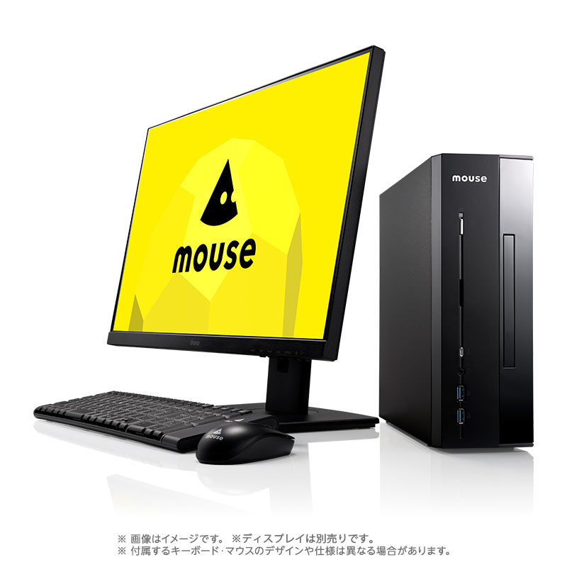 デスクトップ パソコン 新品 Office付き mouse SH-I5U01 スリム Windows 11 Core i5 14400 16GB メモリ 500GB SSD PC ※2025/11/20から後継 | マウスコンピューター | 13