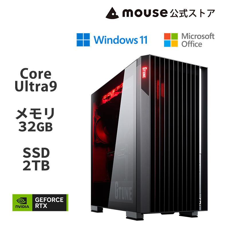 G TUNE ゲーミングPC デスクトップ 新品 FZ-I9G80 Core Ultra 9 G TUNE ゲーミングPC デスクトップ 新品 FZ-I9G80 Core Ultra 9