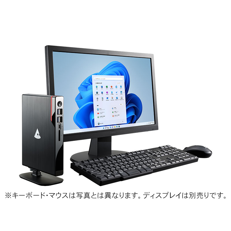 mouse CA-A5A01  [ Windows 11 ] コンパクト デスクトップパソコン AMD Ryzen 5 5500U 16GB メモリ 256GB M.2 SSD PC｜mousecomputer｜04