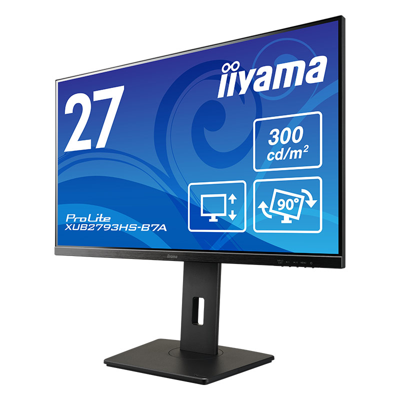モニター 27インチ 高さ調整 5年保証 iiyama ProLite XUB2793HS-B7A IPS方式  ディスプレイ フルHD 直販専用モデル | ProLite | 08