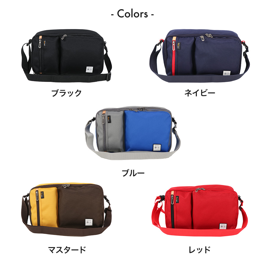 MOUSTACHE ショルダーバッグ シューズケース ゴルフバッグ 斜