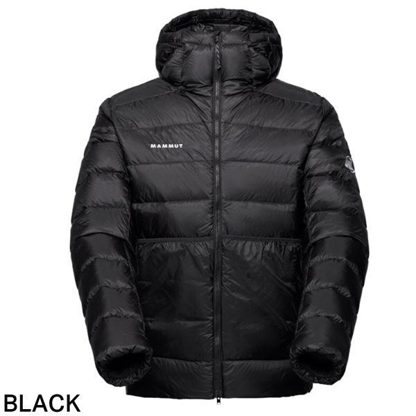 美品 MAMMUT Atlas Hooded Down ダウンジャケット L 黒 MAMMUT マムート ジャケット メンズ アトラス フーデッド ダウン