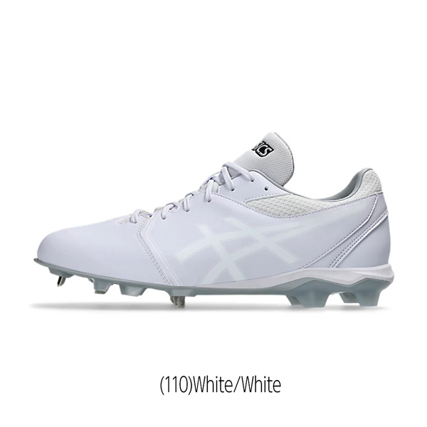 アシックス スパイク 野球 金具×ポイントのハイブリッド構造 樹脂底 一般用 asicsbaseball NEOCONNECT ネオコネクト 1123A054-110 高校野球対応 | ASICS | 01