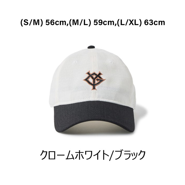 ニューエラ キャップ NEW ERA 920 読売ジャイアンツ REFLAX クロームホワイト/ブラック 帽子 ポリエステル | NEW ERA | 01